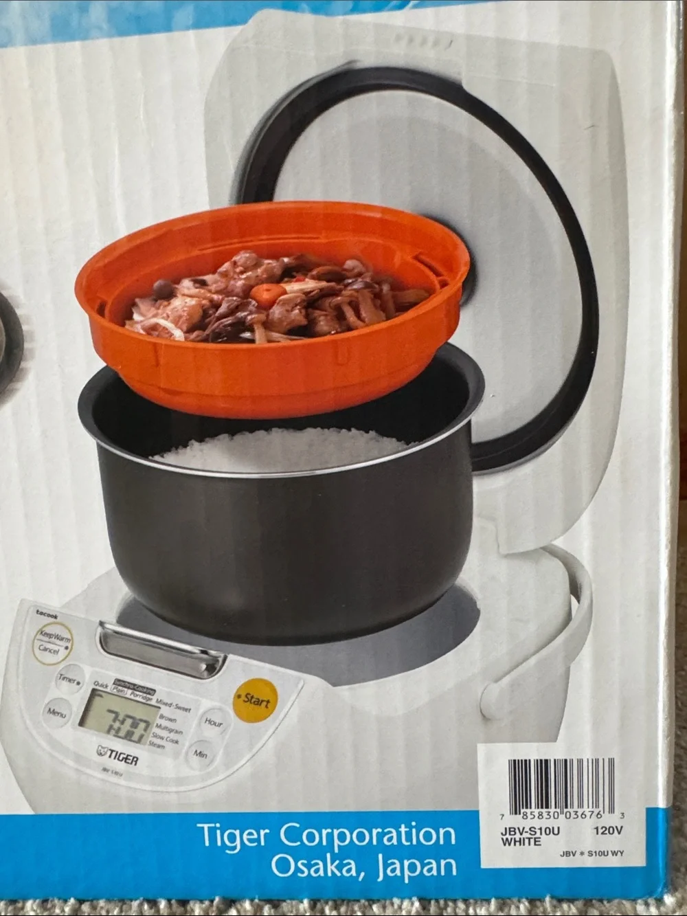 Tiger tacook rice